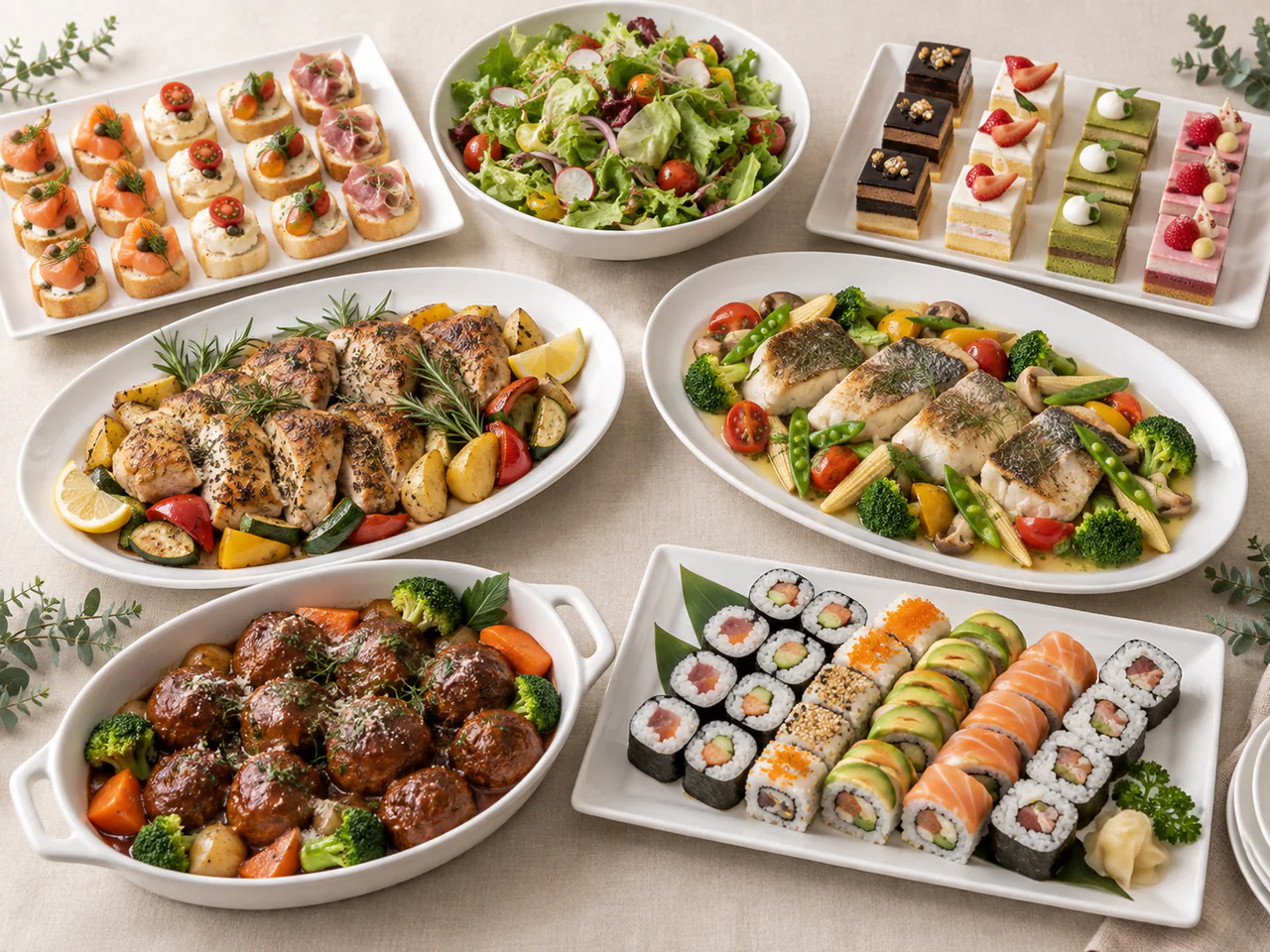 料理構成のイメージ