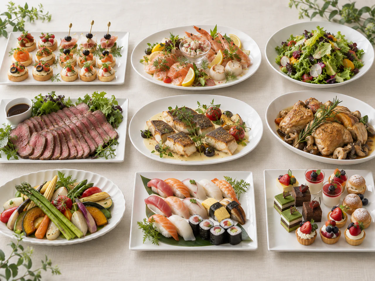 料理構成のイメージ