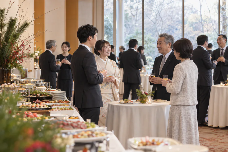 団体の賀詞交歓会の会場イメージ