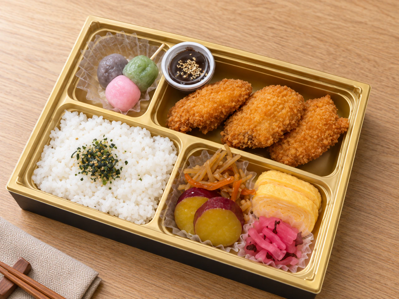 手切りヒレかつの八丁味噌かつ弁当