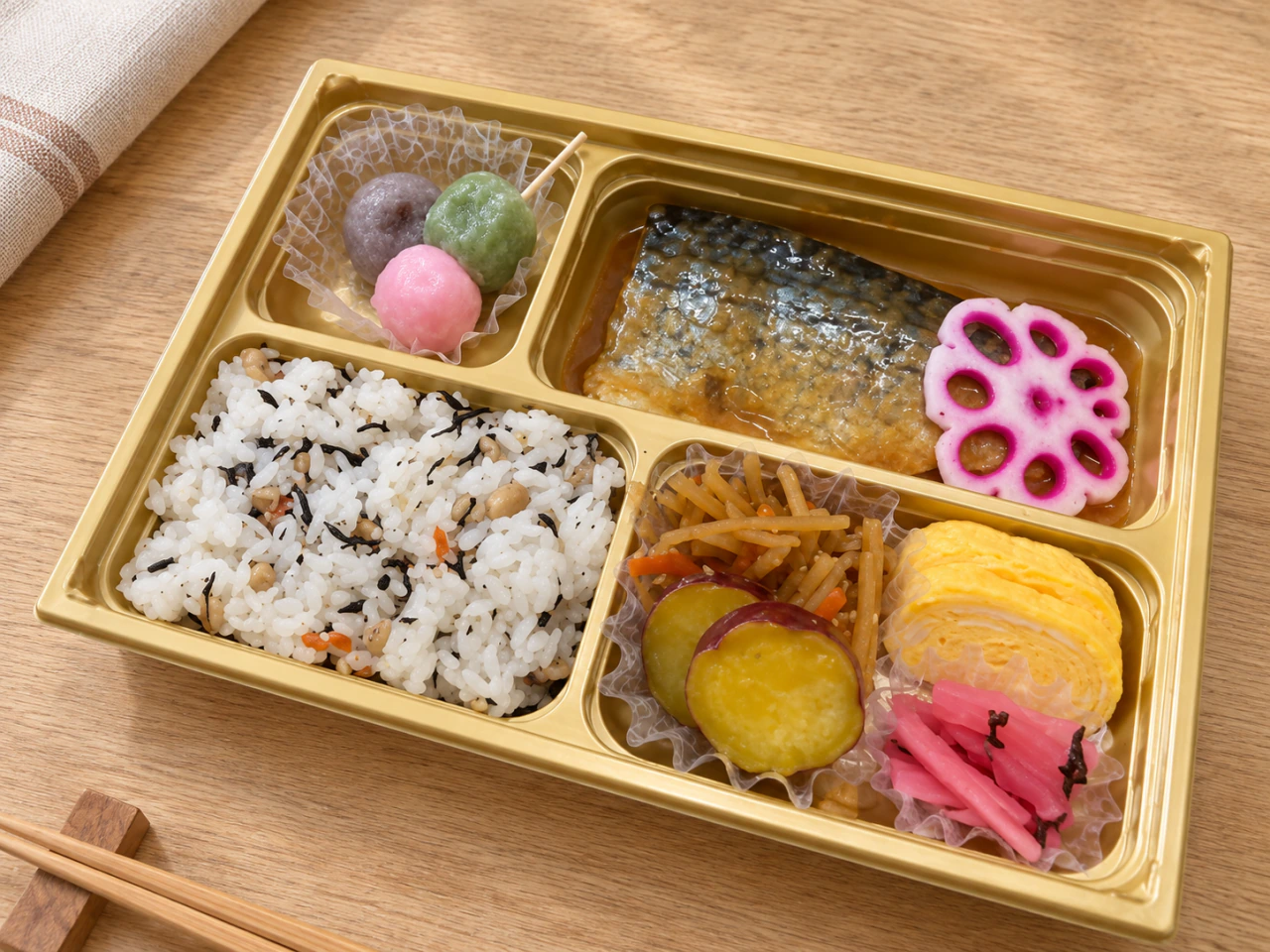 国産サバの味噌煮弁当