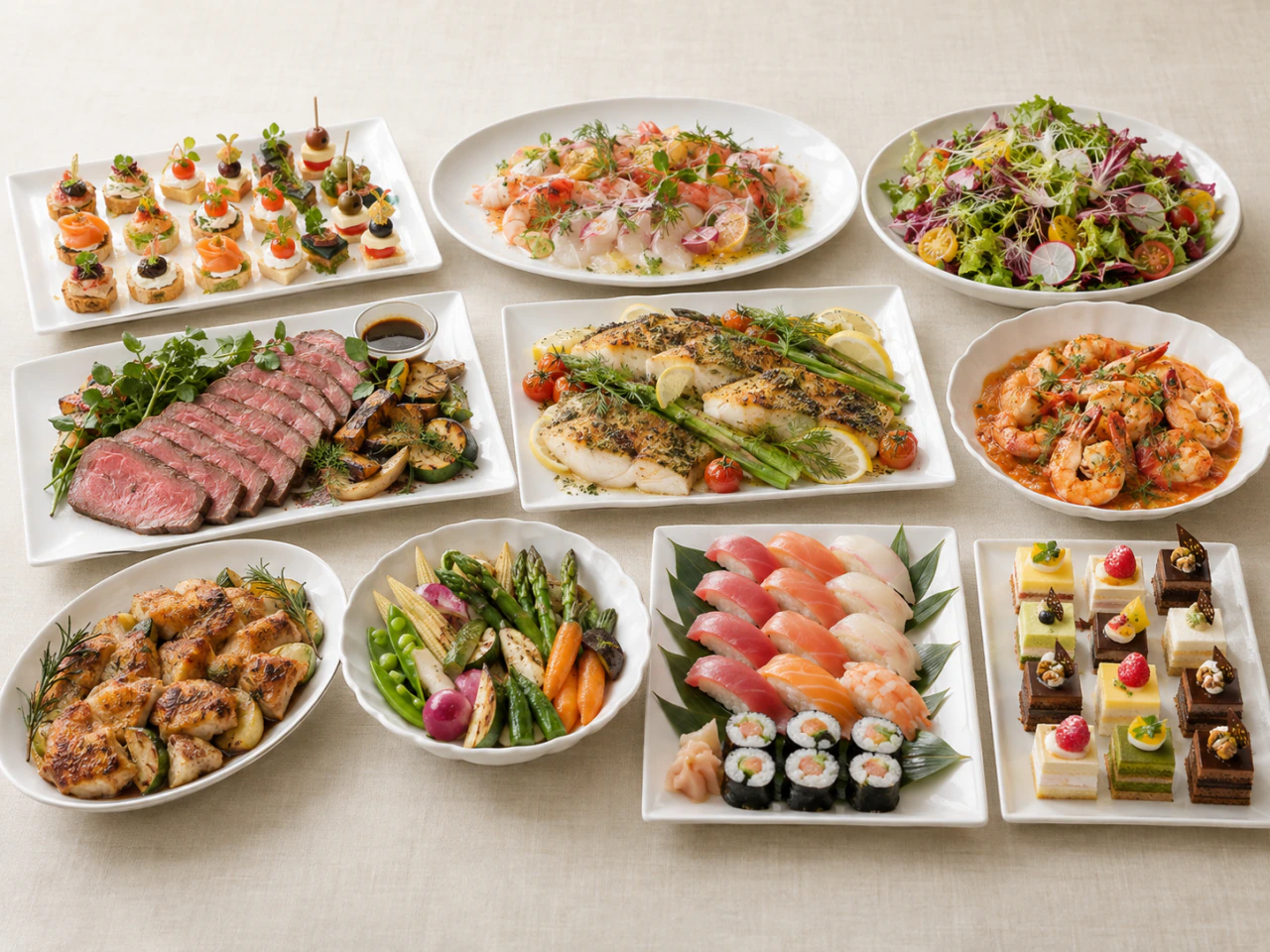 料理構成のイメージ
