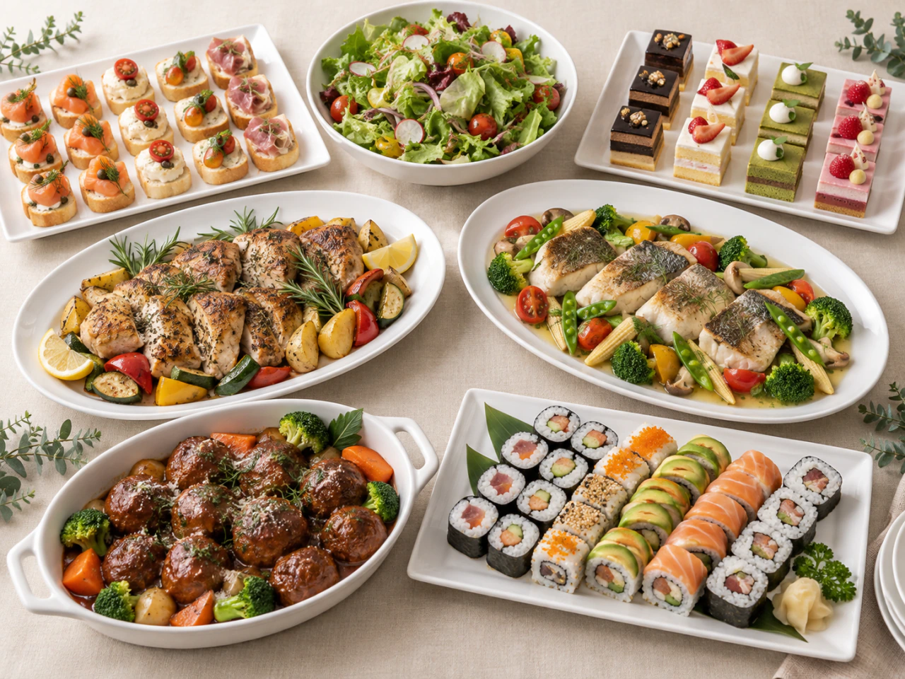 料理構成のイメージ