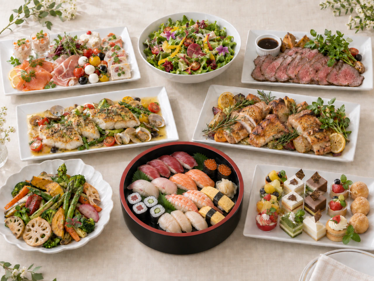 料理構成のイメージ