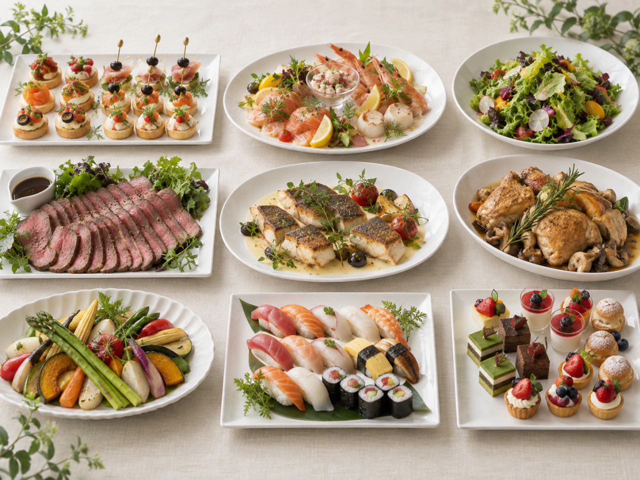 料理構成のイメージ