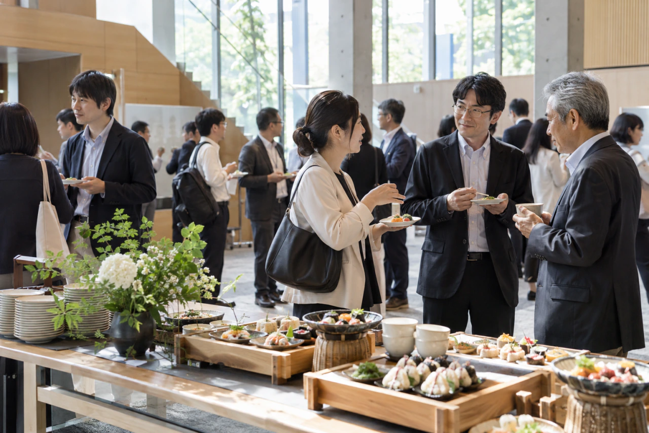 学会・研究会レセプションの会場イメージ