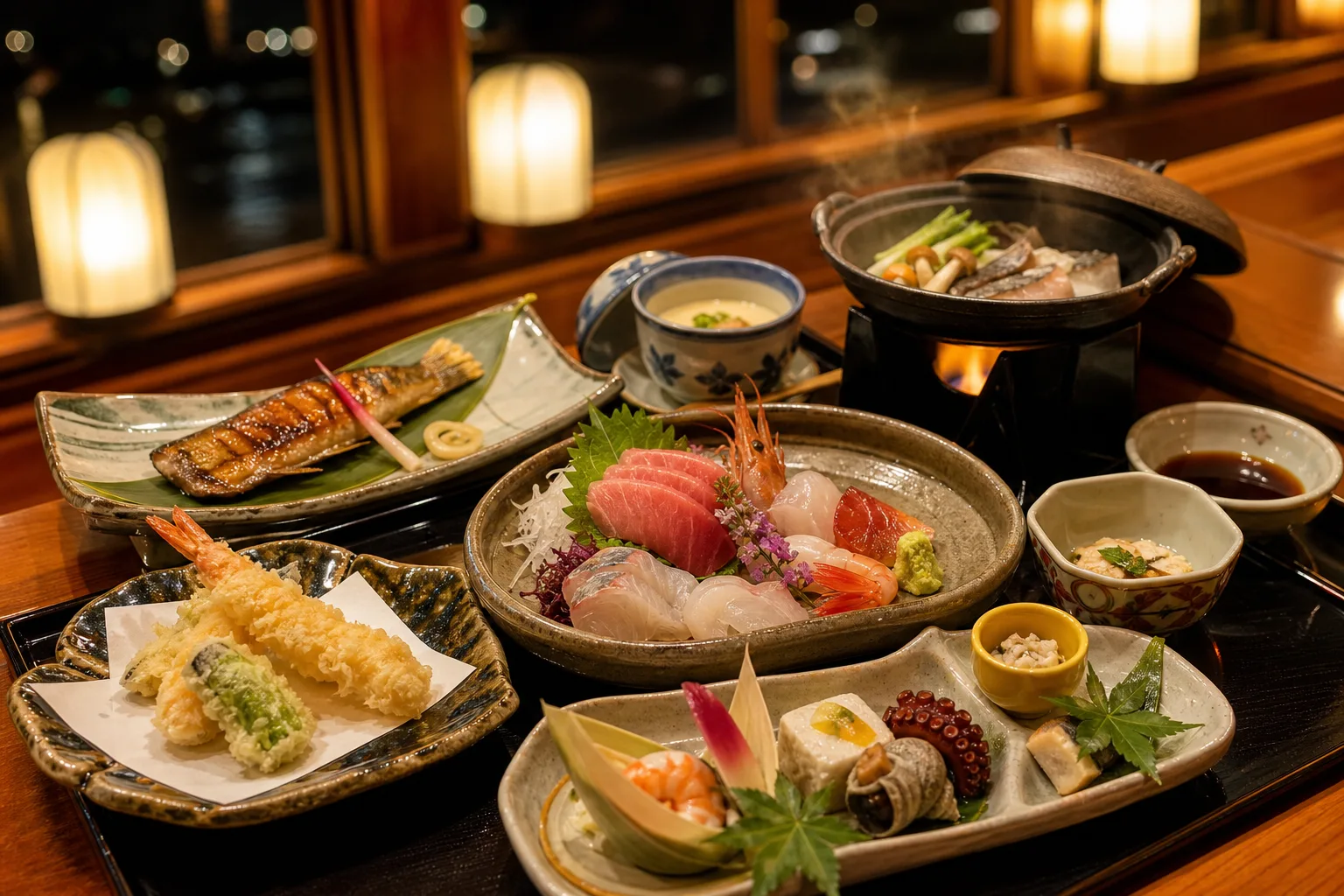 会席コース「プレミアム」のお料理（イメージ）